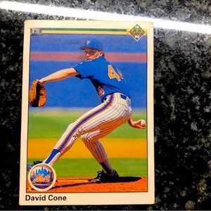 David Cone 1990 Upper Deck #224 baseball card!!
